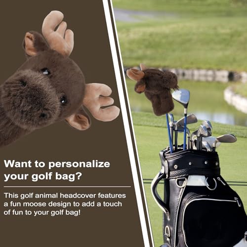 mytag Moose Funny Golf Headcover