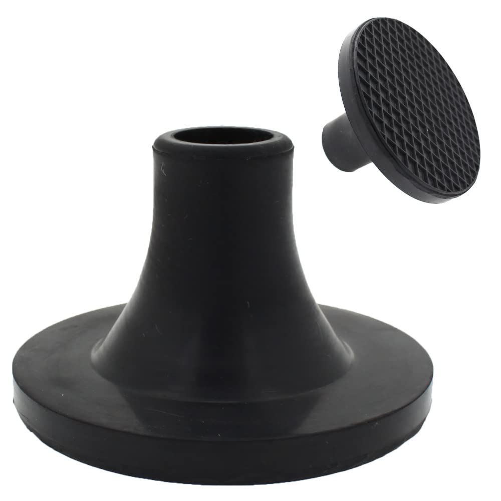 19mm 3/4" Large Based Self-Standing Rubber Foot Tip Ferrule for Walking Sticks and Canes - by Lifeswonderful