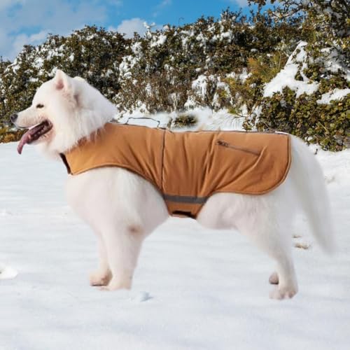 Chaleco de invierno para perros y ropa de abrigo acolchada para cachorros 4