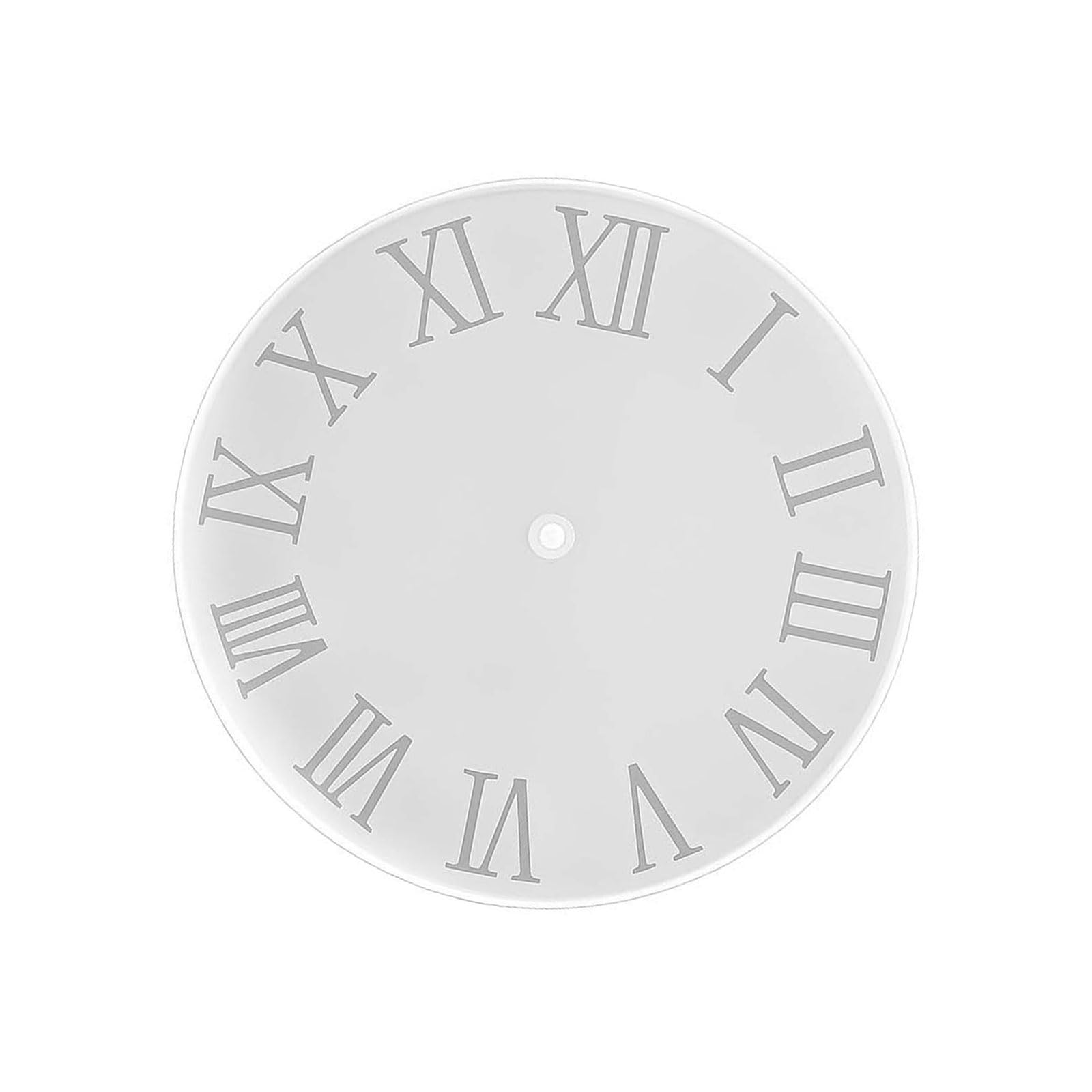 APGLSXY Multipurpose Oversized Clock Silicone Molds for Making Wall/Desk Resin Artwork Gypsum Ornament and Home Decoration Oversized Call Elastomer Cast