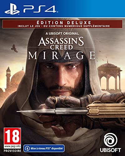 Assassin's Creed Mirage Deluxe PS4 avec pack cosmétique inspiré de Prince of Persia