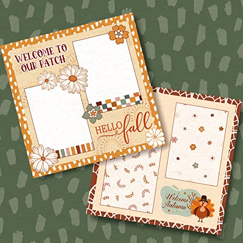 Papier scrapbooking double face résolvant le manque d'inspiration créative