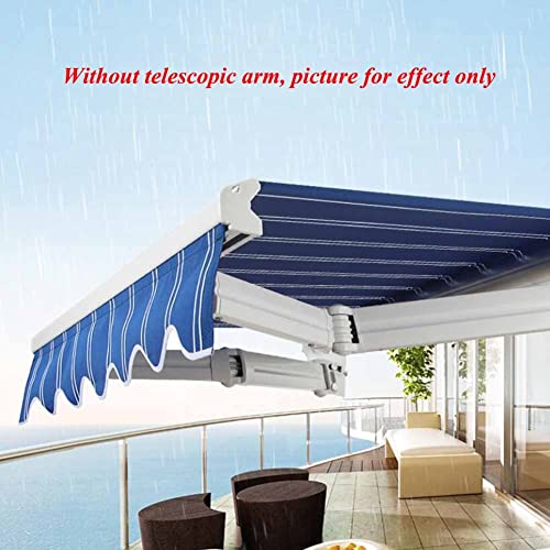 Toile de rechange store anti-UV bleu bâche imperméable extérieure 4x3