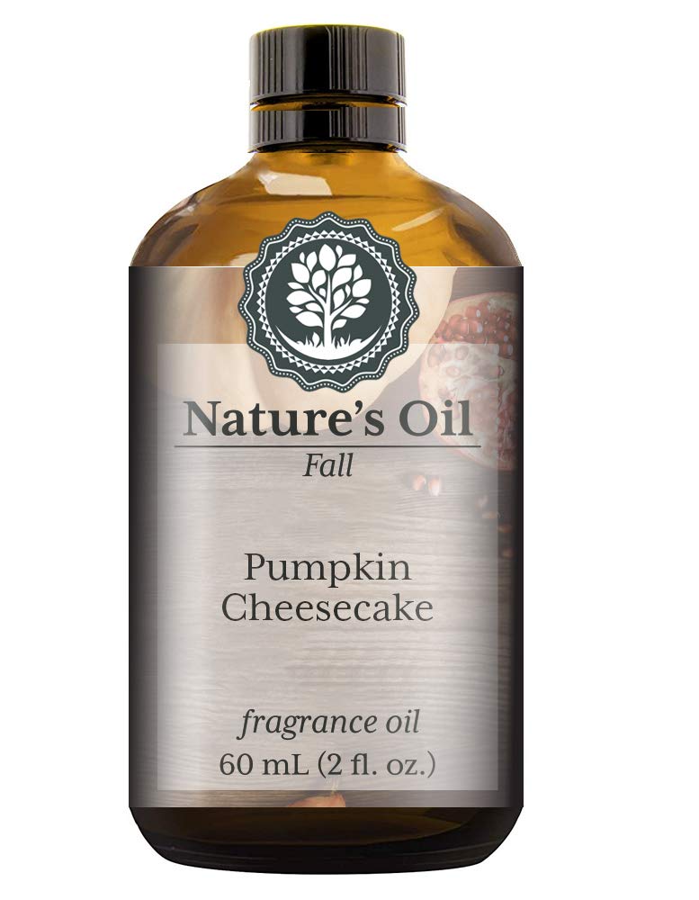 Pumpkin Cheesecake Fragrance Oil (60ml) for Diffusers, Soap Making, Candles, Lotion, Home Scents, Linen Spray, Bath Bombs, Slime