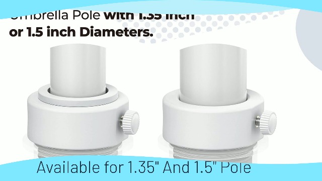 Amazon.com: ANTOBLE Umbrella Pole Stabilizer Adapter Insert for