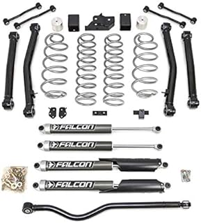 ReadyLift 69-6837 Terrain Flex 4-Arm Kit with Falcon 2.1 Shocks. 3.5'' Rubicon, 4.5'' Sahara/Sport (silver spring plus front track bar)