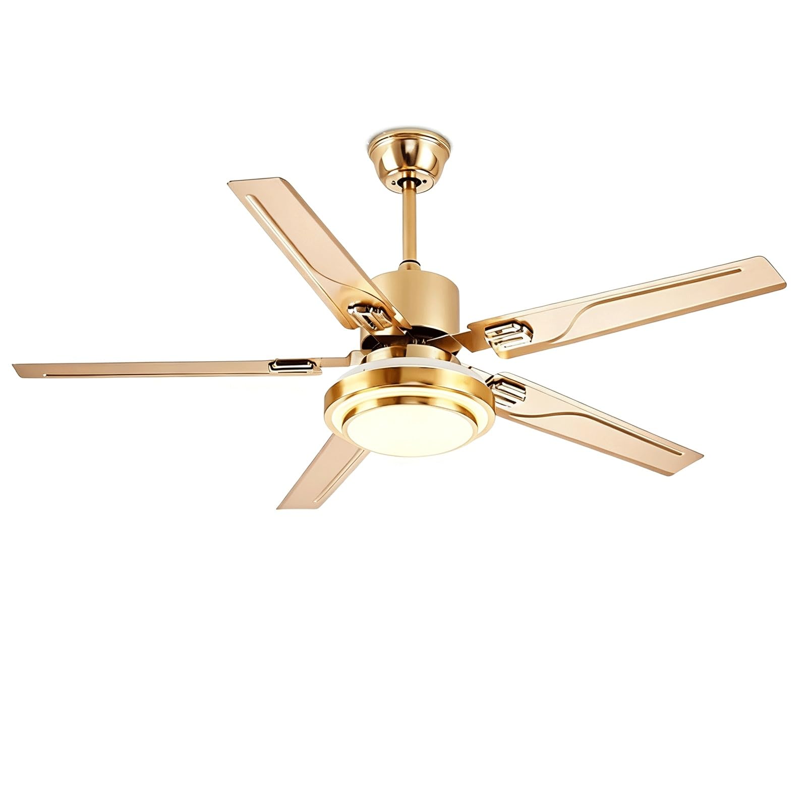KLJUddGY Ceiling Fans with Lights 42-48-52In LED Fandelier
