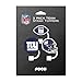 FOCO New York Giants NFL 3 Pack Primary Logo Straw Toppers