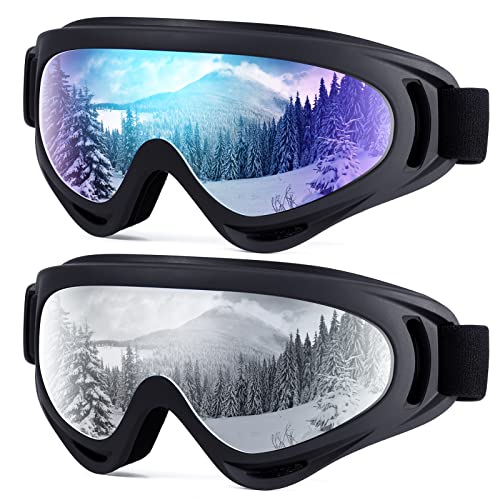 Gafas Correr Mujer Gafas De Moto Y Snowboard - Antivaho, Antipolvo - Ajustables - Para Hombre Y Mujer - Deportes De Aire Libre Montura Ligera Deporte