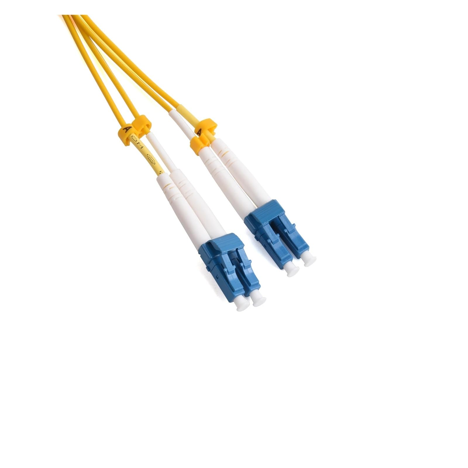 Kabel krosowy światłowodowy, Patchcord światłowodowy 40G UPC LC jednomodowy 2 rdzenie 2LC męski na 1-20 M(5m)