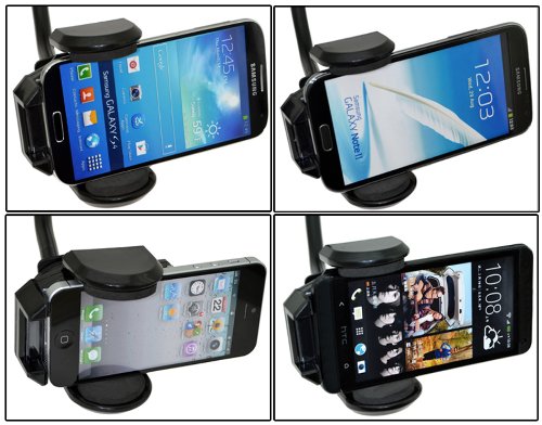 Universal Auto Handyhalterung - 360° Drehbar Ohne Kleben & Bohren