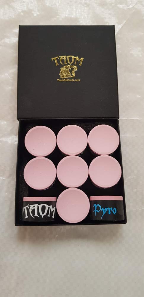 ROSETTA NEW PINK Taom Pyro Professional Snooker/Pool Chalk MADE IN FINLAND & IN STOCK
