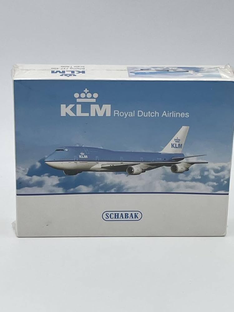 KLMオランダ航空　B747-400　1/ 600　schabak Schuco Schabak Boeing 747-400 Royal Dutch Airlines KLM