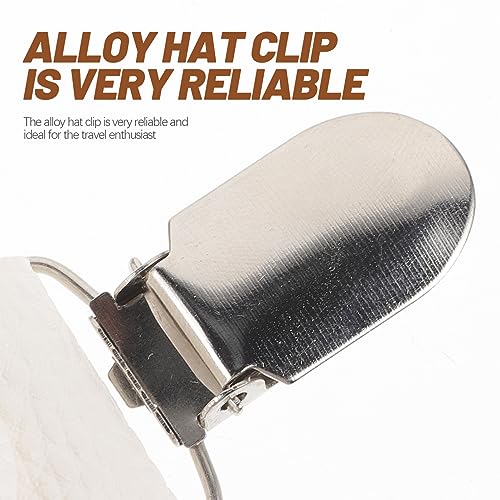 Clips de sombrero multifuncionales con pinza de alta resistencia para bolsos 4