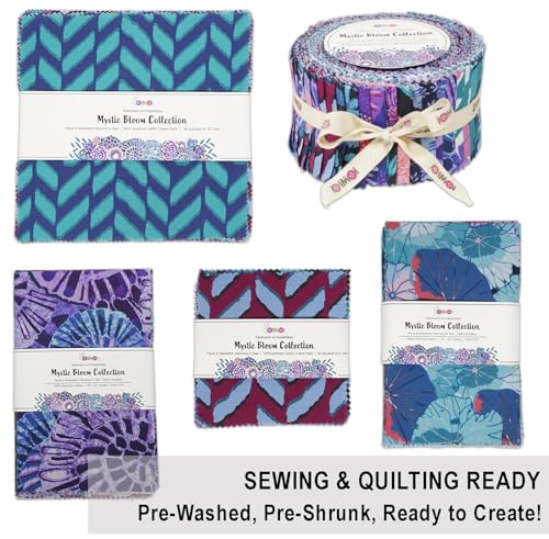 Tissu en coton pour patchwork carrés de tissu prédécoupés couture et bricolage