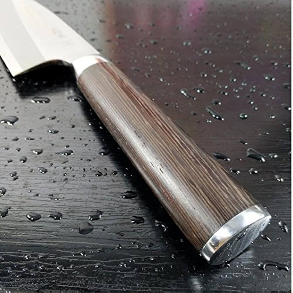 suzu 4545 】DENBAH Charge Japanese Sushi Deba Knife for Left suzu 4545 】DENBAH Charge Japanese Sushi Deba Knife for Left