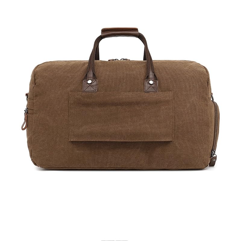 JSEIAJB Large Capacity Crossbody Travel Bag Duffel Canvas Duffel Bag Men's Portable Travel Bag4