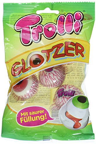 Trolli Fruchtgummi Glotzer gefüllt, 75g