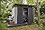 Keter Outdoor Storage Shed, for Patio, House, Backyard & Garden, Artisan, 9x7 Ft, Grey