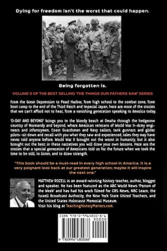 D-Day and Beyond: The Things Our Fathers Saw--The Untold Stories of the World War II Generation-Volume V - Image 2