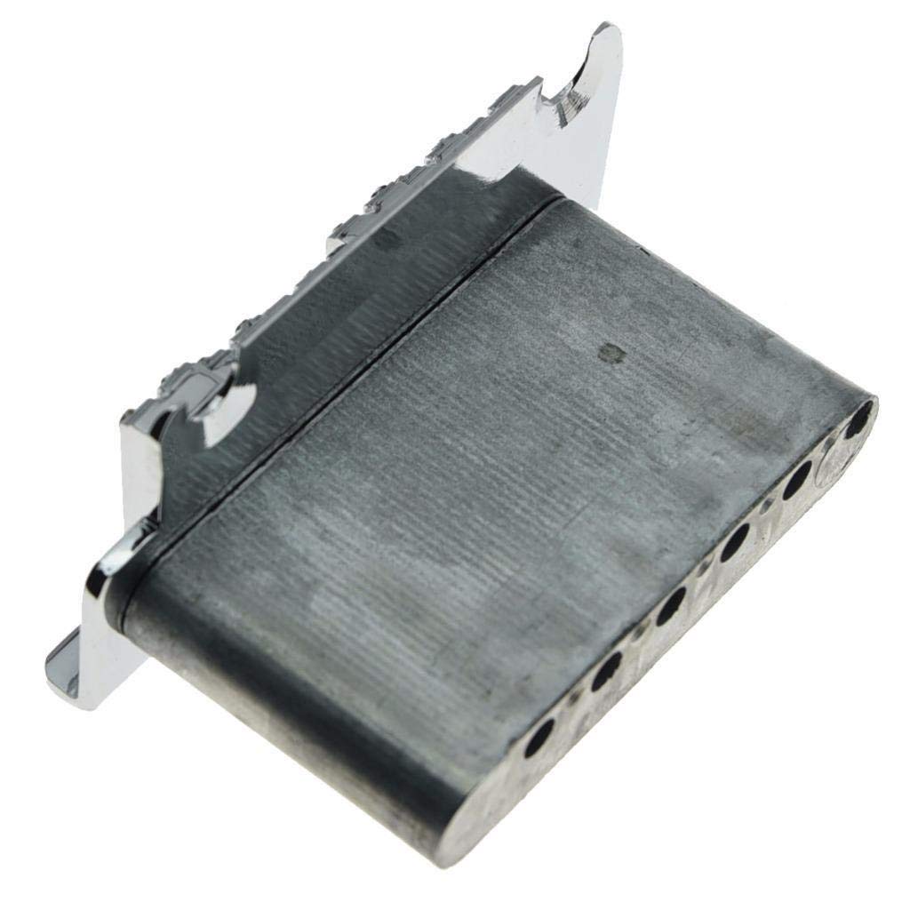 Sistema Di Blocco Ponte Tremolo Cromato Per Chitarra Stile Stratocaster (ST) - Maggiore Stabilit&agrave;