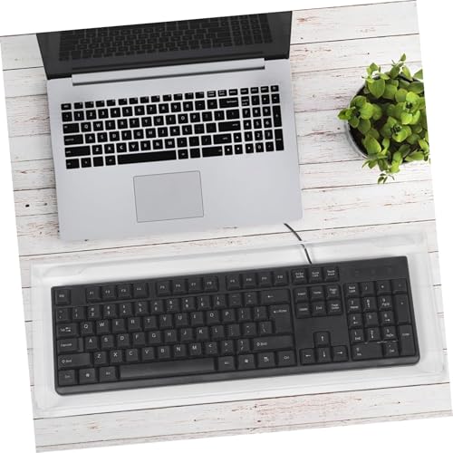 Cubierta protectora de acrílico transparente para teclado mecánico y portátil resistente 6