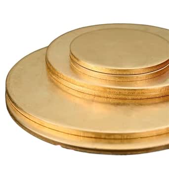 1pcs H62 Brass Round Circle Disc Plate Sheet - 1mm to 5mm Thickness ...