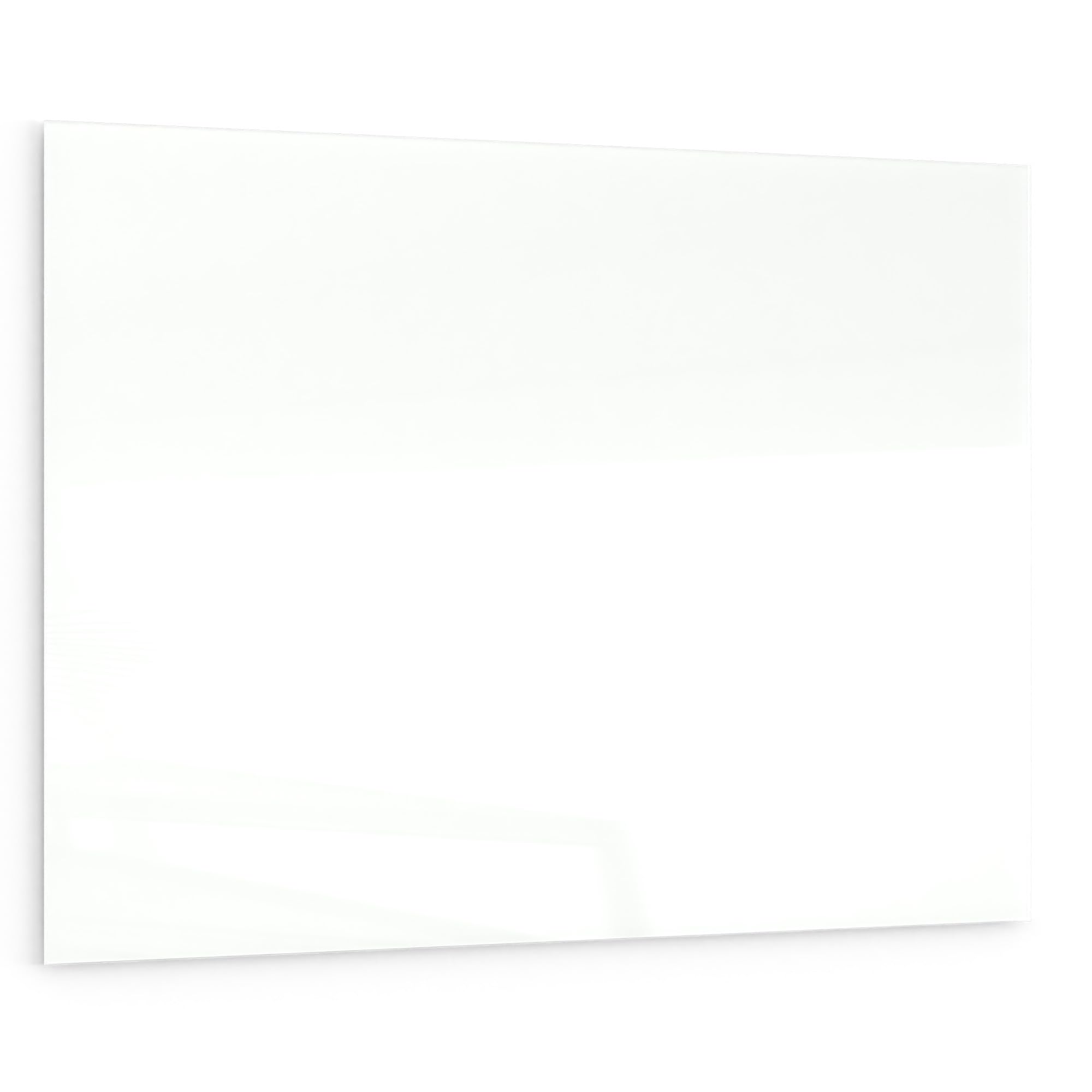 ALLboards Magnetic White Glass Board 100x70cm, Frameless, Glass Magnetic Whiteboard, Tempered Glass Writing Board โ image 1