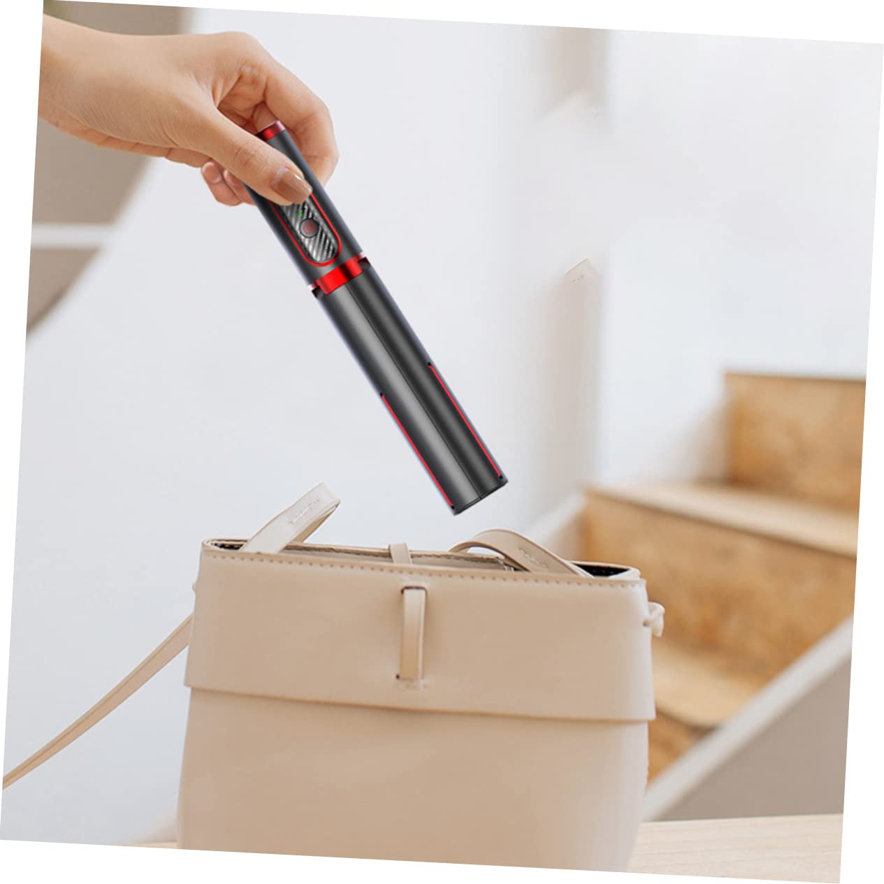 Selfie Stick Treppiede per Smartphone Nero in Lega di Alluminio