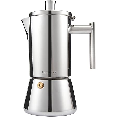 KUHN RIKON 38095 Cafetera Italiana Espresso Juliette Acero Inoxidable 0,5L  10 Tazas inducción, 0.5 litros : Amazon.es: Hogar y cocina