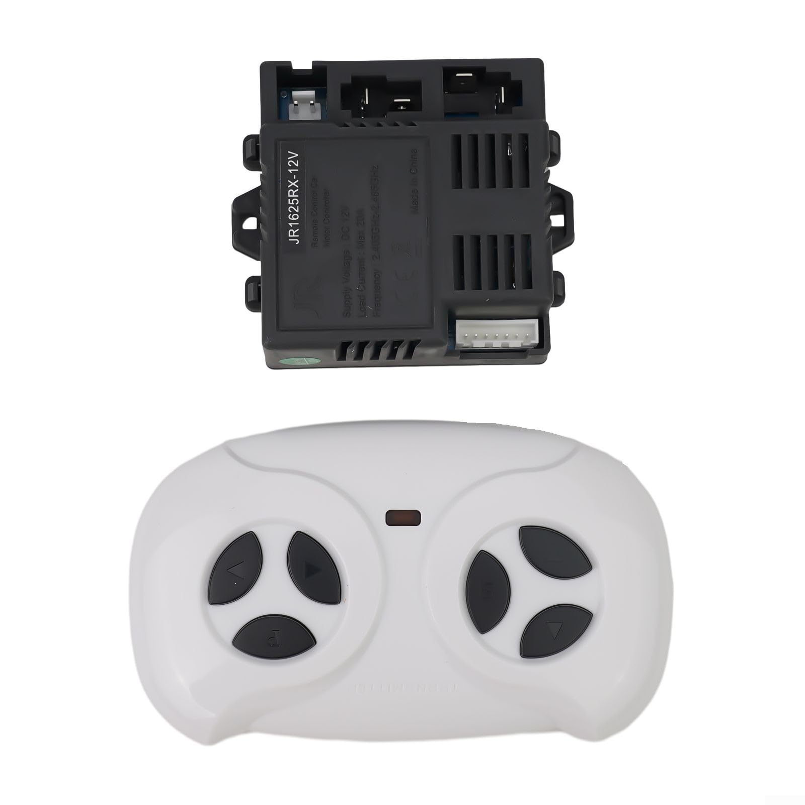 NexRen Récepteur compatible JR1625RX 12 V pour jouets électriques pour enfants avec synchronisation de l'émetteur 2,4 G requise (ensemble complet)