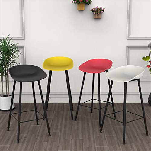 Barstool design en fer forgé robuste chaise de bar de 65 cm - 5