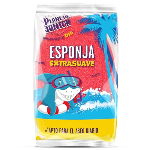 DIA PLANETA JUNIOR esponja infantil extrasuave bolsa 1 unidad