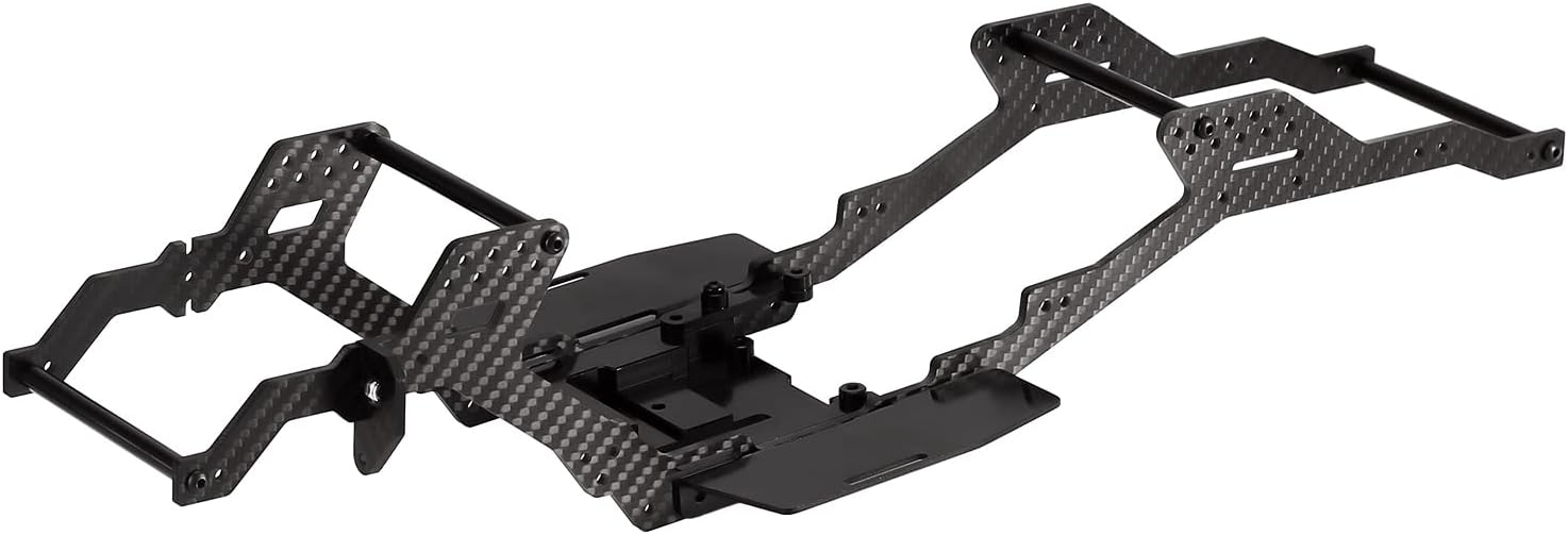 INJORA 313/324mm Wheelbase Chassis Kit LCG Carbon Fiber