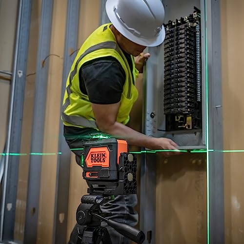 Klein Tools 93PLL Self-Leveling Laser Level, Green 3X360-Deg Planes thumb #9