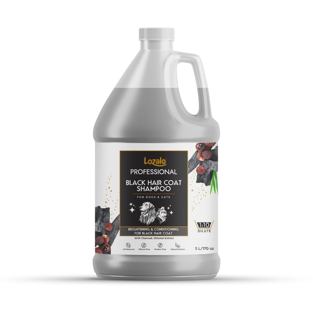See full amazon price history chart for Lozalo Professional Black Hair Coat Pet Shampoo-5 Litre | Color Enhancing Shampoo for Dogs & Cats with Black Hair Coat of All Breeds | with Shikkakai Extract, Natural, Paraben Free Lozalo Professional Black Hair Coat Pet Shampoo-5 Litre | Color Enhancing Shampoo for Dogs & Cats with Black Hair Coat of All Breeds | with Shikkakai Extract, Natural, Paraben Free (B0CXFHVMM5) Amazon Price History, Amazon Price Tracker