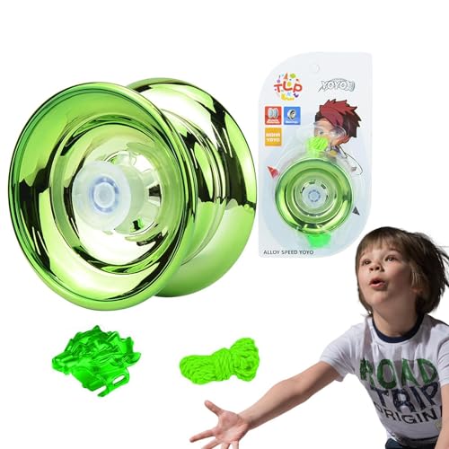 Yoyo para niños de 8 a 12 años - Yoyo de aleación de Juguete Yoyo Sensible - Juguete Yoyo Resistente a Impactos, Regalo de cumpleaños, Juguetes de educación temprana para niños y Principiantes