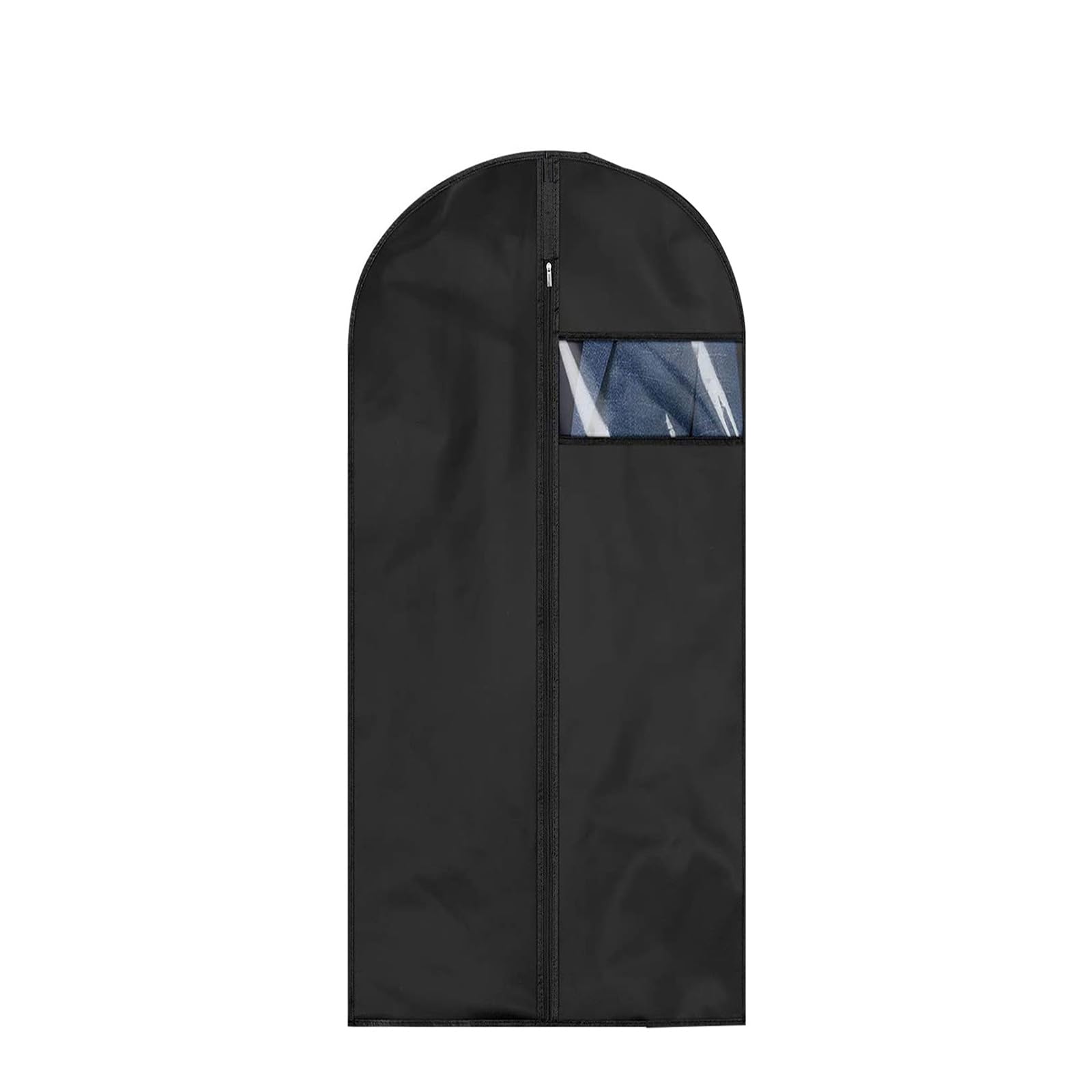 WEILWH Clothes Hanging Garment Bags Clothing Suit Coat Cover Travel Storage Bag Waterproof Dustproof Wardrobe Organizer Garment Bag for Dresses Long