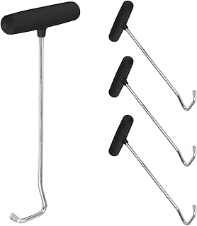 [4 Pack] Boot Hooks Boot Pullers for Putting on Cowboy Boots - Hook Boots Easily with Shoe Pullers - Save Time with Boot Hooks for Men & Women - Help Relieve Back Pain with Boot Hooks for Tall Boots