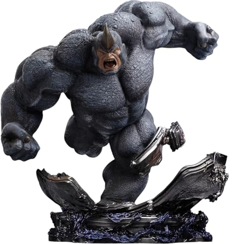 Iron Studios Estatua Art Scale 1/10 Rhino Spider-Man vs Villains Diorama 26.2 cm