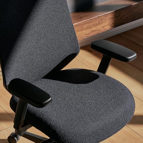 Branch Ergonomic Chair Pro - Mesh Office Chair with 14 Points of Adjustment - Height, Depth & Tilt Adjustable - 5D Armrests - Forward Tilt, Smooth Recline, and Lumbar Support - Black Boucle - Image 6