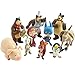 Masha y el Oso Figura de acción Juguetes Modelo de PVC muñecas Set de Juguete (10PCS)