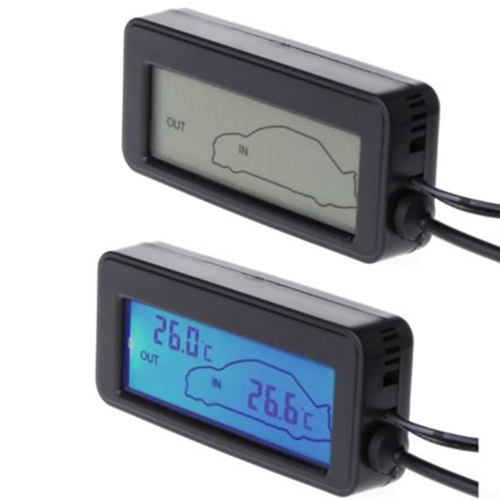 Termometro Digitale Con Sonda 5m - Display LCD Per Temperatura Da -50°C A 110°C - Foto 8
