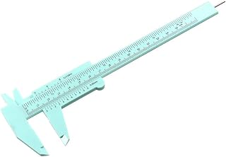 Vernier Caliper - Ruler (plástico, 150 mm), color verde