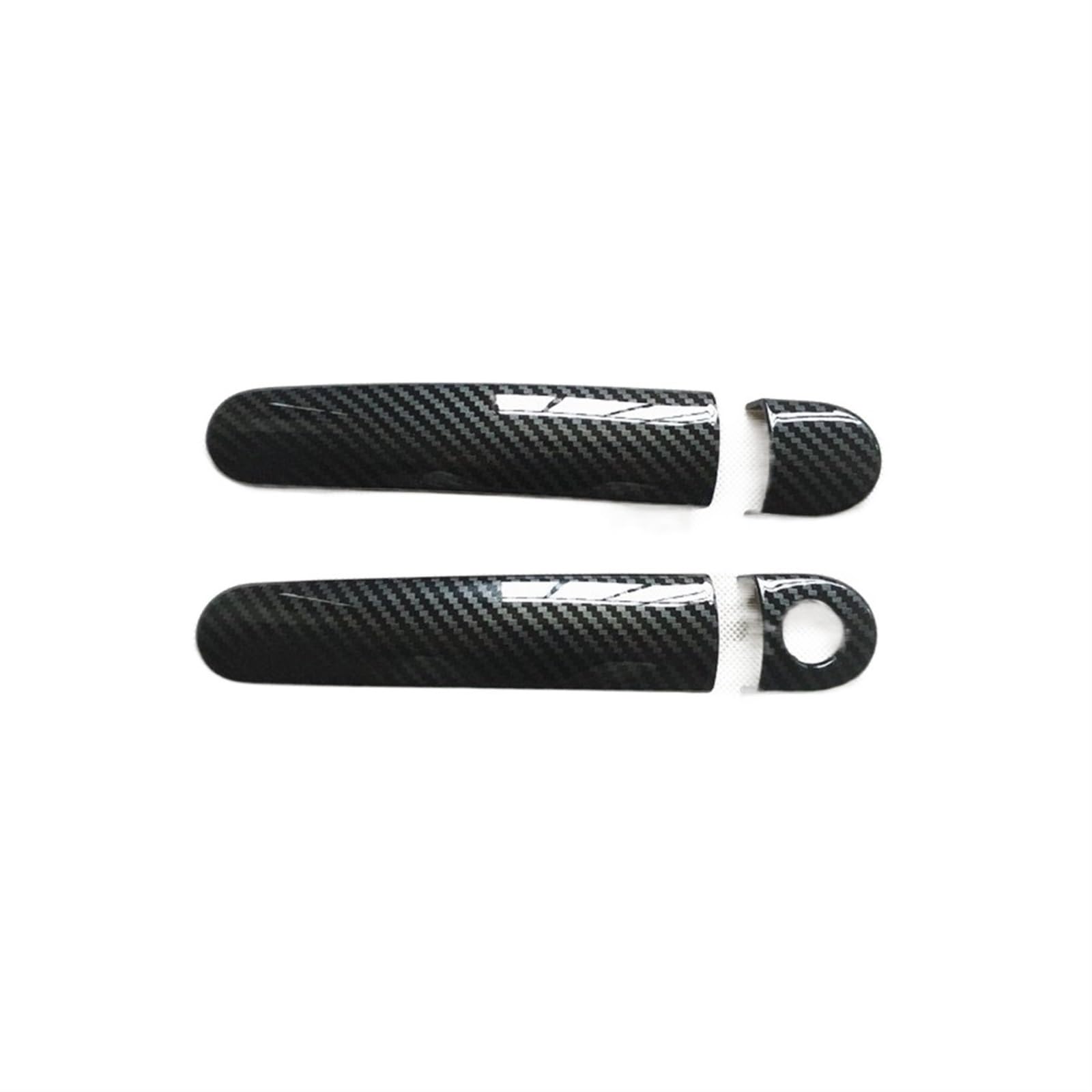 Drezzo 1 Car Exterior Door Handle For Vw For Polo For Mk4 For Mk5 6R Door Handle Cover Trim Handles Covers Plastic(1)