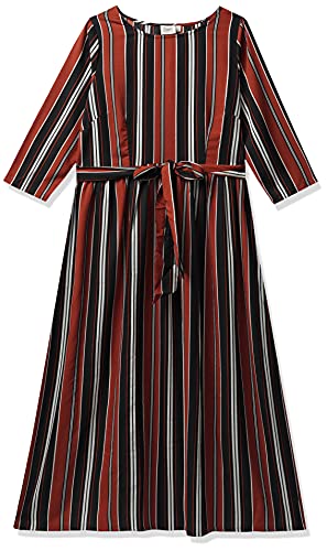 Image of pluss Women's Polyester Classic Maxi Casual Dress