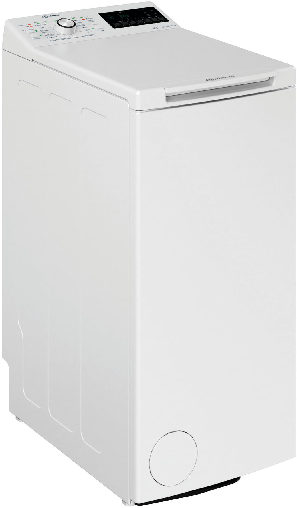 Bauknecht WMT BK 1266 B Waschmaschine Toplader 6 kg 1200 U/min Inverter-Motor Weiß