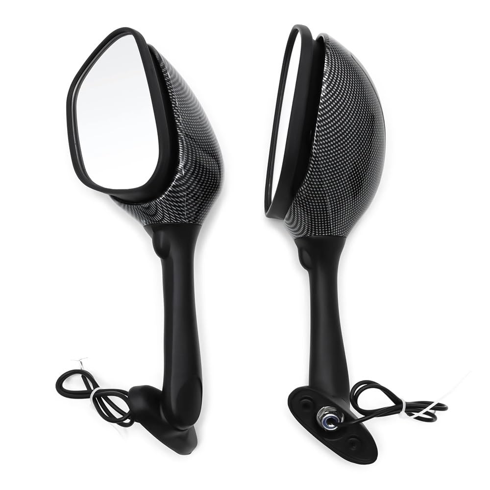 Espejos Retrovisores Moto Homologados Espejos Retrovisores Laterales Para Suzuki GSXR 600 750 2006-2015 GSXR 1000 2005-2015 K5 K6 K7 K8 K9 2010 2011(Black)