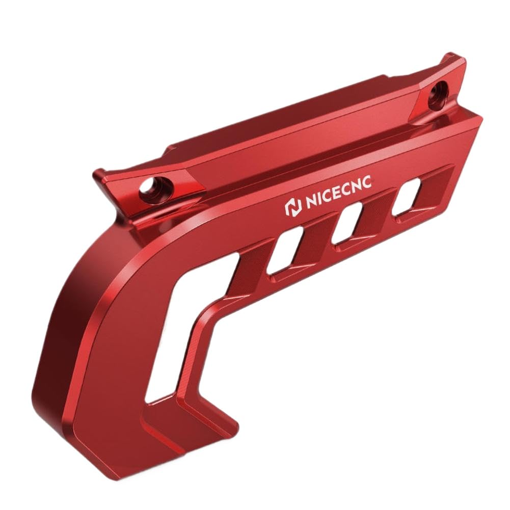 Motorcycle Sprocket Cover Chain Guard Protector Compatible With Stark Varg EX 2024-2025 Stark Varg MX Electric Dirt Bike(Red)