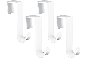 Giantree 4-Pack Plastic Over-the-Door Hooks: The Ultimate Space-Saving Solution